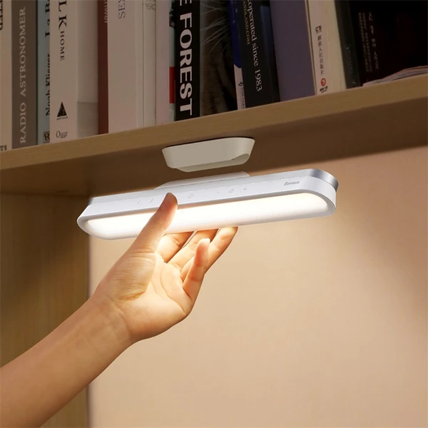 Magnetická bezdrôtová LED lampa Baseus Magnetic Pro biela - Lampičky - Obrázok 33AE000N01
