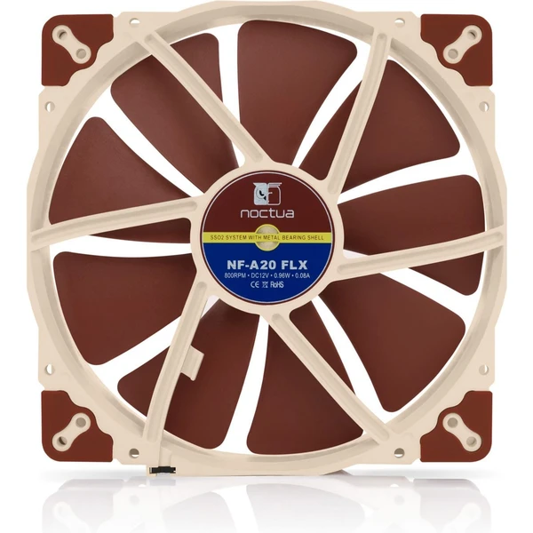 Noctua NF-A20-FLX - Ventilátory pre PC - Obrázok 33D3000O01