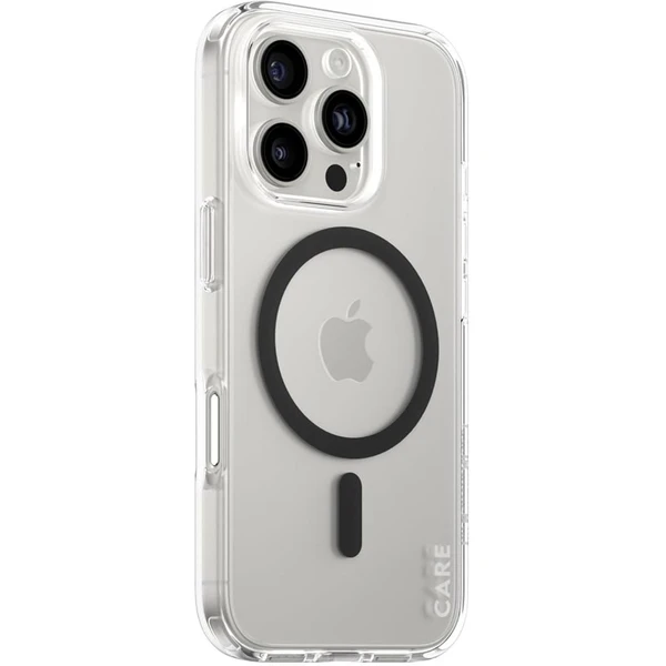 PanzerGlass® CARE kryt Apple iPhone 16 Pro MagSafe Urban Combat číry/čierny - Puzdra - Hlavný obrázok