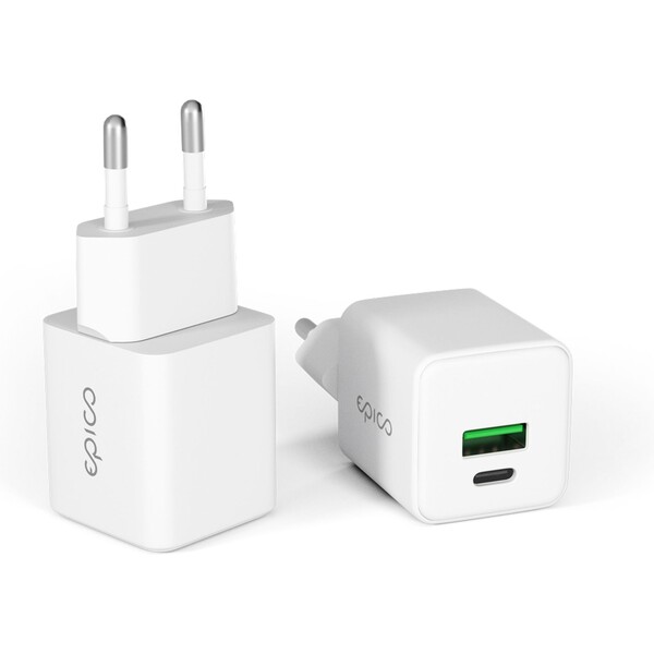E-shop Epico UltraBoost GaN 20W sieťový adaptér EA20 biely