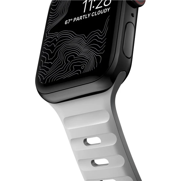 Nomad Sport Strap S/M remienok pre Apple Watch 42/41/40/38 mm Lunar Gray - Remienky - Obrázok 33DS000501
