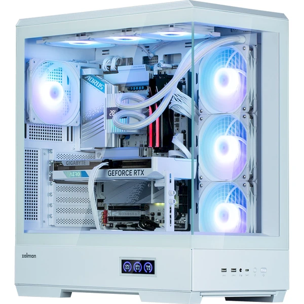 ZALMAN P50 DS biela - Počítačové skrine - Obrázok 33HA000N01