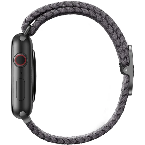 UNIQ Aspen Braided remienok Apple Watch 42/41/40/38mm sivý - Remienky - Obrázok 33LP600301