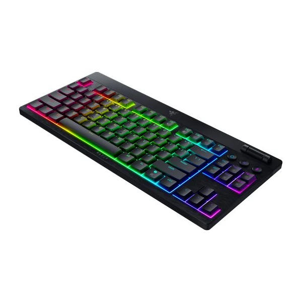 Razer BlackWidow V4 Low-profile Tenkeyless HyperSpeed ??Orange Switch herná klávesnica (US) čierna - Klávesnice - Obrázok 33NI000K01
