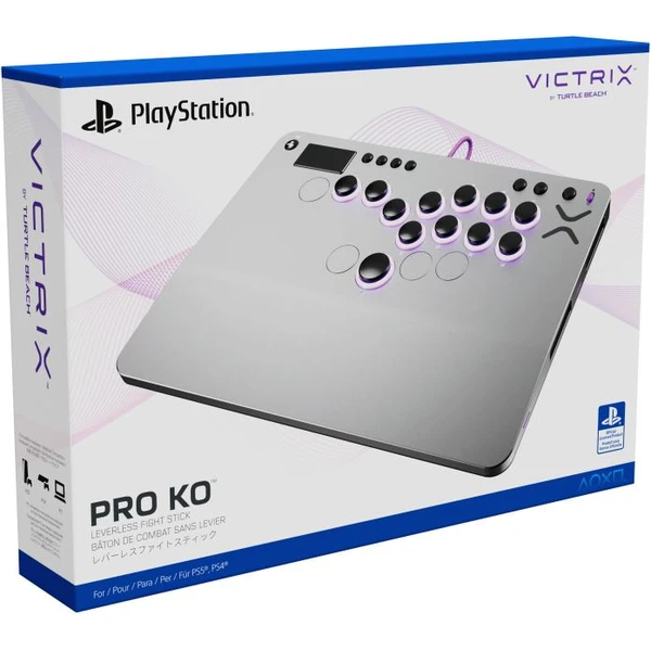 Turtle Beach arkádový herný ovládač Victrix Pro KO Leverless Fight Stick (PS4/PS5/PC) - Herné ovládače - Obrázok 33QH000K01