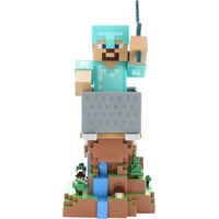 EXG Cable Guys Minecraft - Steve in Diamond Armour R.E.S.T - Figúrky