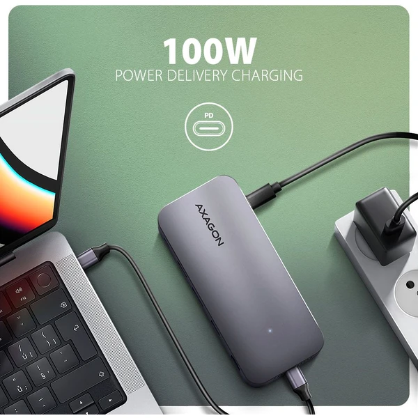 AXAGON HMC-12GM2 12v1 USB-C húb - Dokovacie stanice - Obrázok 33W3000L01