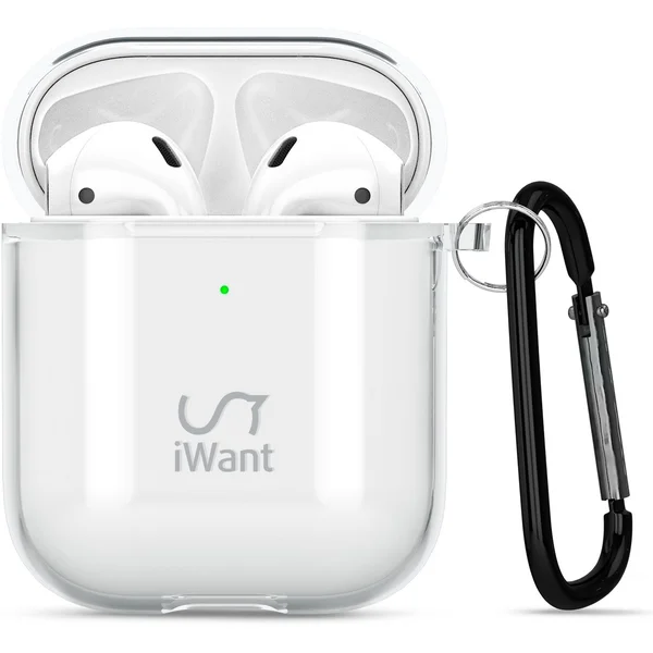 iWant TPU puzdro pre Apple AirPods 1./2. generácie číre - Puzdra - Obrázok 33WB100501