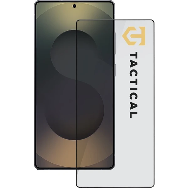 Tactical Glass Shield 5D sklo pre Samsung Galaxy S25 Ultra čierne - Ochranné fólie a sklo - Hlavný obrázok