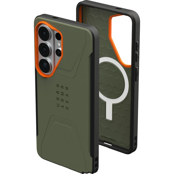 UAG Civilian MagSafe kryt Samsung Galaxy S26 Ultra zelený/oranžový - Puzdra - Obrázok 33ad711c9ccd490086958112a2d4afb0