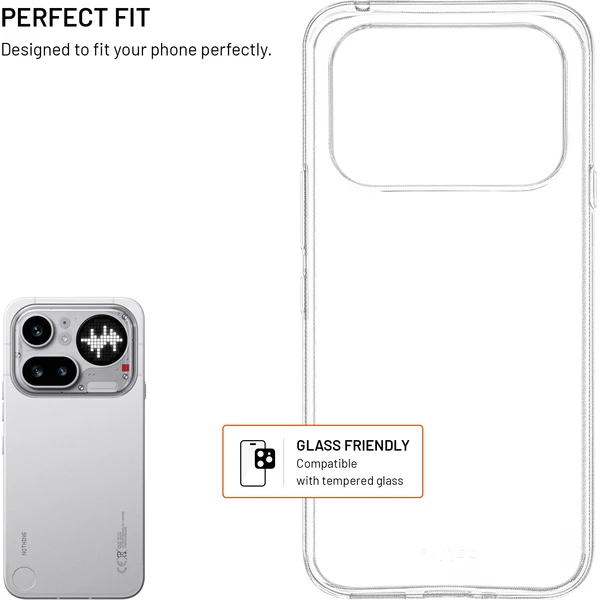 FIXED Story silikónový kryt Nothing Phone (4a) Pro priehľadný - Puzdra - Obrázok 33bda19136ea4b58b6bfa3e8f221c346