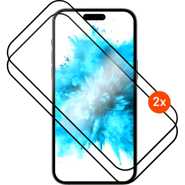 FIXED 2,5D Full-Cover ochranné sklo s aplikátorom Xiaomi Redmi A7 Pro 4G, 2 ks, čierne - Ochranné fólie a sklo - Hlavný obrázok