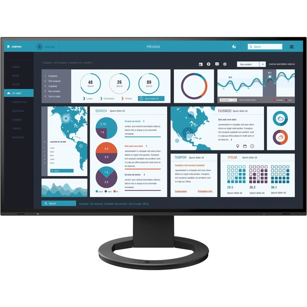 EIZO FlexScan EV2795-BK monitor 27" - Monitory - Hlavný obrázok