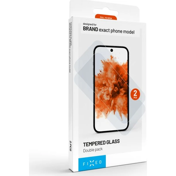 FIXED 2,5D tvrdené sklo Samsung Galaxy S26 FE, 2ks číre - Ochranné fólie a sklo - Obrázok 34253b6438974d2b80add9b402178e63