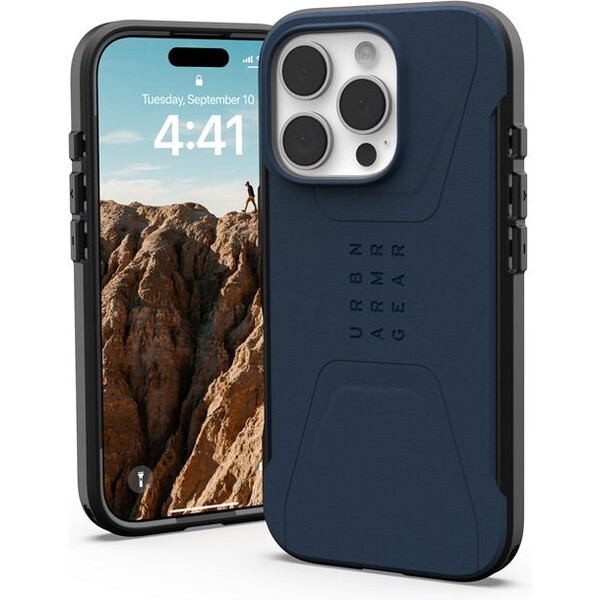 UAG Civilian Magsafe kryt iPhone 16 Pro tmavo modrý