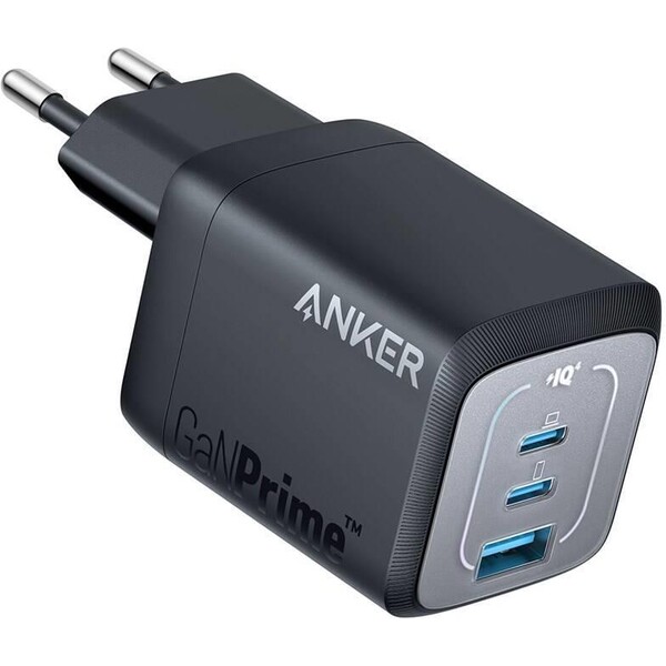 Anker nabíjačka do siete Prime GaN 67W, 2xUSB-C, 1xUSB-A čierna