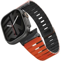 SKINARMA MAGNETIC APPLE WATCH STRAP 49/46/45/44 MM GEMINI Orange - Remienky