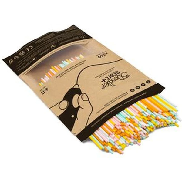 3Doodler náplň ECO-PCL pre 3D pero Start+ 250 ks - biela, mint, oranžová, žltá - Náplne pre 3D perá - Hlavný obrázok