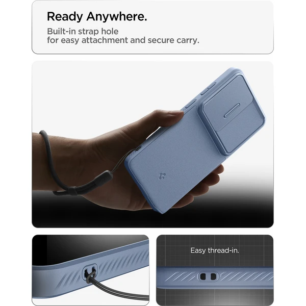 Spigen Optik Armor kryt Samsung Galaxy S26 Ultra modrý - Puzdra - Obrázok 348be2c911944e5fa27eb4a803063e67