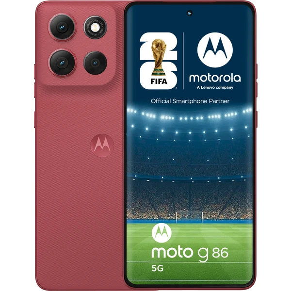 Motorola Moto G86 5G 8GB/256GB červený - Mobilné telefóny - Hlavný obrázok