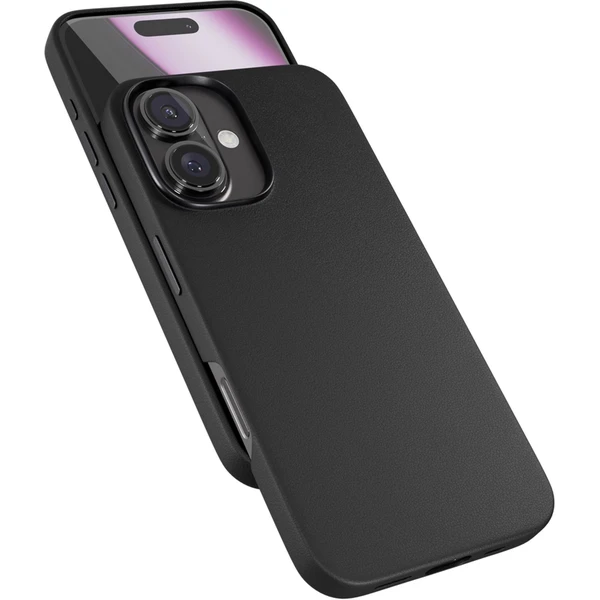 Epico Mag+ Leather kryt pre iPhone 16 Plus čierna - Puzdra - Obrázok 34FA000K01