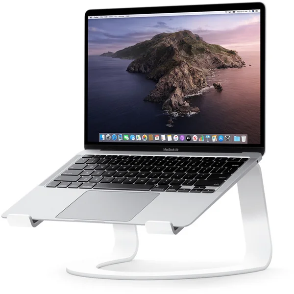 Twelve South Curve hliníkový stojan na MacBook biely - Podstavce - Obrázok 34HY000501