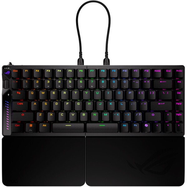 ASUS ROG Falcata bezdrôtová herná klávesnica US čierna