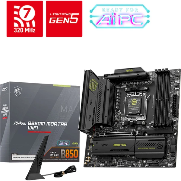MSI MAG B850M MORTAR WIFI - Základné dosky - Obrázok 34KM000K01