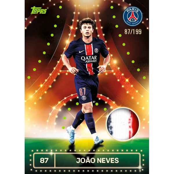 Topps futbalové karty PSG 2024/25 Team Set - Futbalové karty - Obrázok 34MF000J01