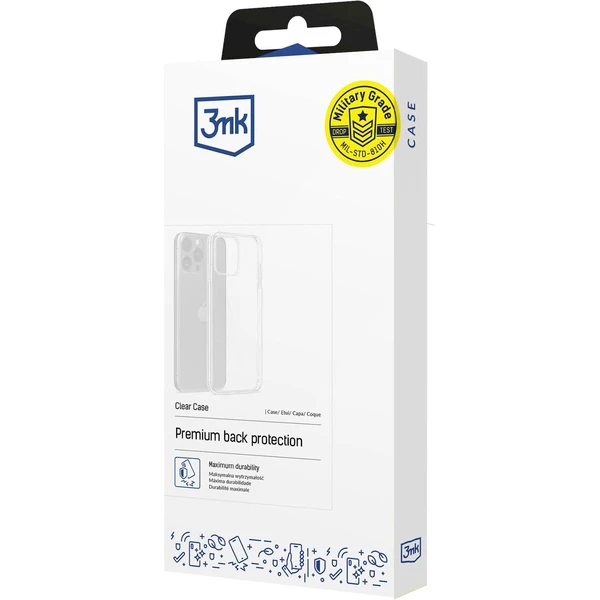 3mk ochranný kryt Clear Case pre POCO M7 Pro 5G - Puzdra - Hlavný obrázok