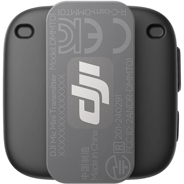 DJI Mic Mini Transmitter čierny - Mikrofóny - Obrázok 34Y9000K01