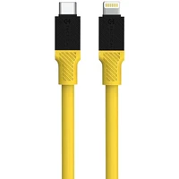Tactical Fat Man Cable USB-C/Lightning 1m Yellow - Káble