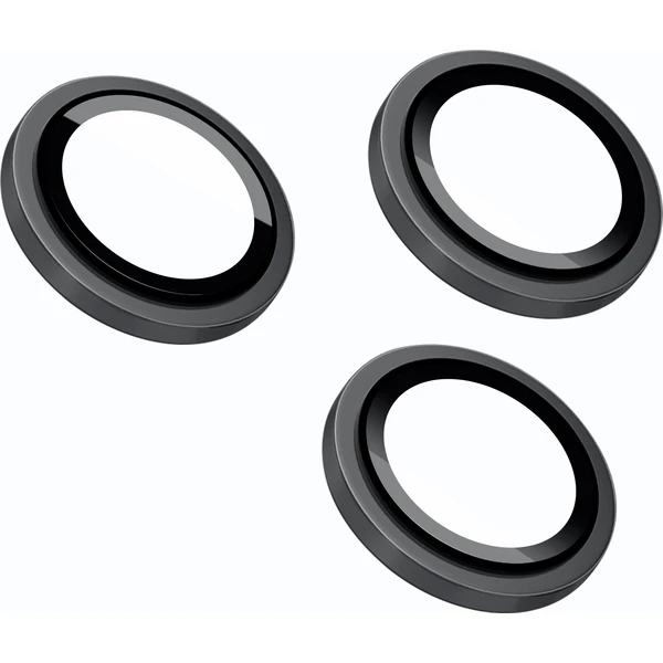Ochranné sklá objektívov fotoaparátu FIXED Armor Camera Glass pre Apple iPhone 18 Pro Max, čierna - Ochranné fólie a sklo - Hlavný obrázok