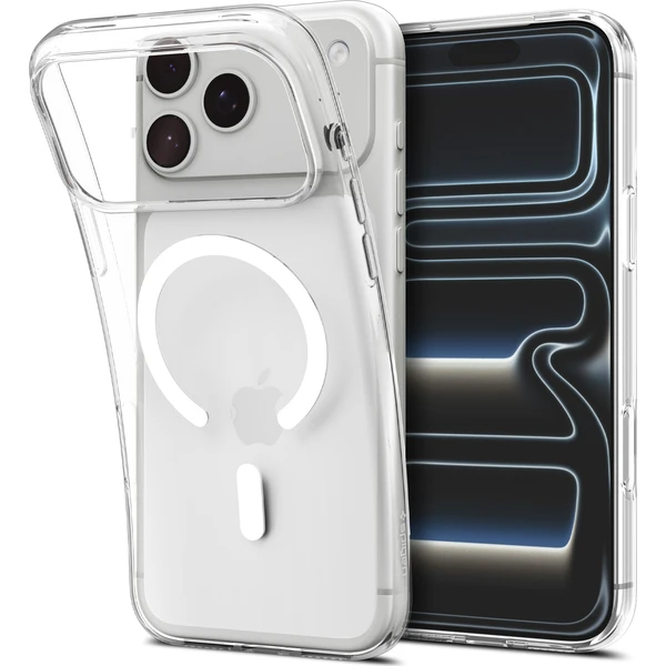 Spigen Liquid Crystal MagSafe kryt iPhone 18 Pro/17 Pro clear white - Puzdra - Obrázok 34d7196c15744c3d8ee7d0a0615429ca