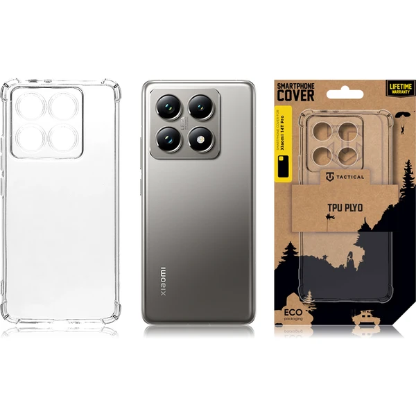 Tactical TPU Plyo kryt Xiaomi 14T Pre číry - Puzdra - Obrázok 34e6a8fa8d484b7b88d830402074f74e