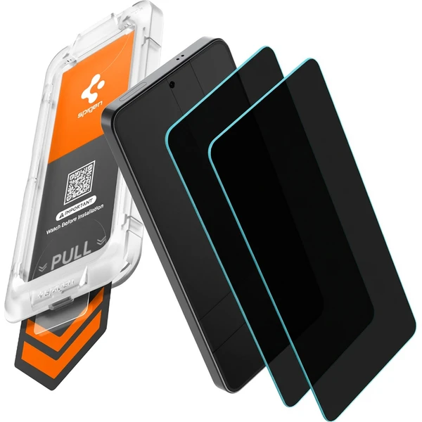 Spigen Glass tR EZ Fit Pro HD (Ochrana osobných údajov) sklo Samsung Galaxy S26+ priehľadné (2 ks) - Ochranné fólie a sklo - Obrázok 34f2013d29ed47ef93ffe01f4dfffa43