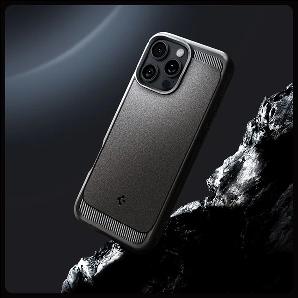 Spigen Rugged Armor MagSafe kryt iPhone 16 Pro Max gray - Puzdra - Obrázok 3519c1ecc3f442b18b717e3f8dafe944