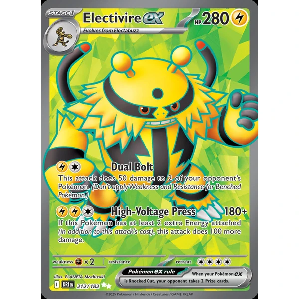 Electivire ex (DRI 212) - Destined Rivals [Holo] - Kusové karty - Hlavný obrázok