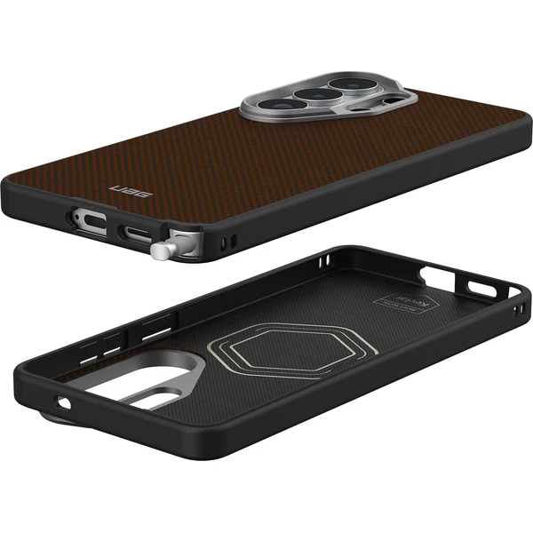UAG Fibr Armr MagSafe kryt Samsung Galaxy S26 Ultra oranžový/šedý - Puzdra - Obrázok 3530b41afef54e00a701a2b2ca0ab488