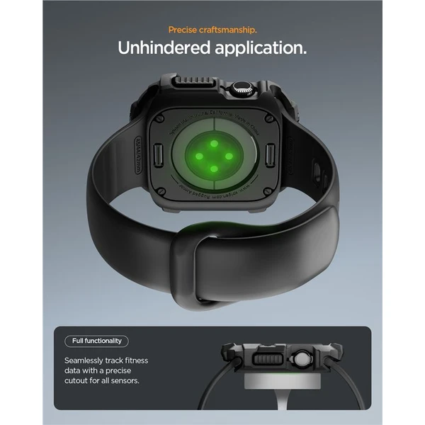 Spigen Rugged Armor 2 púzdro Apple Watch 11 (46mm) matte black - Puzdra - Obrázok 353b4ed6543141a29c842744cfcc67f8