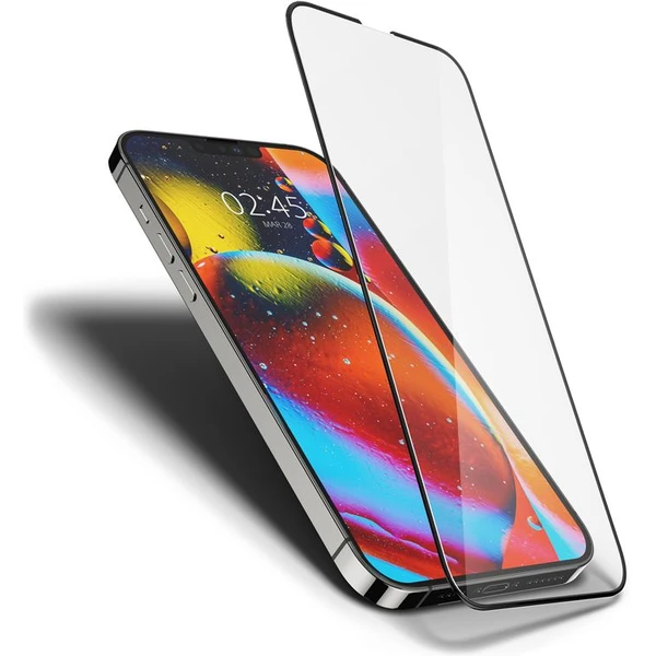 Spigen tR Slim HD ochranné sklo iPhone 17e/16e/14/13 Pro/13 čierne - Ochranné fólie a sklo - Obrázok 35543fdcceee4dc89b750f9e0c84d36c