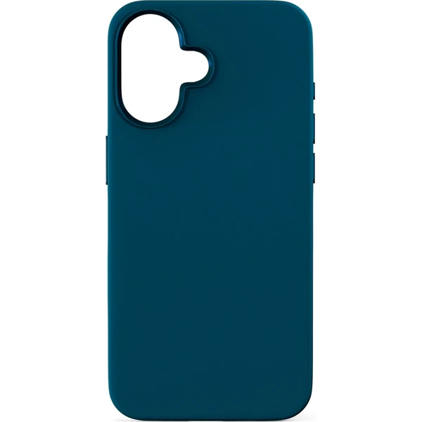 Epico Mag+ Silicone kryt pre iPhone 16 Plus petrolejová modrá - Puzdra - Hlavný obrázok