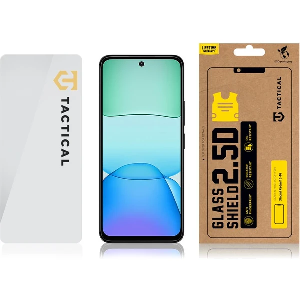 Tactical Glass Shield 2.5D sklo pre Xiaomi Redmi 13 4G číre - Ochranné fólie a sklo - Obrázok 357e2f7409fb49f4a04d4802ed4d22f5