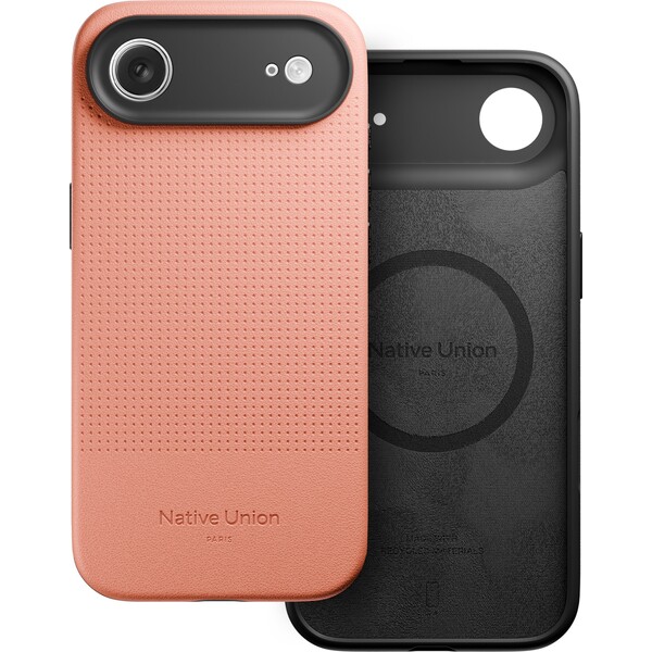 Native Union Active Case MagSafe kryt z recyklovaného materiálu iPhone Air apricot - Puzdra - Hlavný obrázok