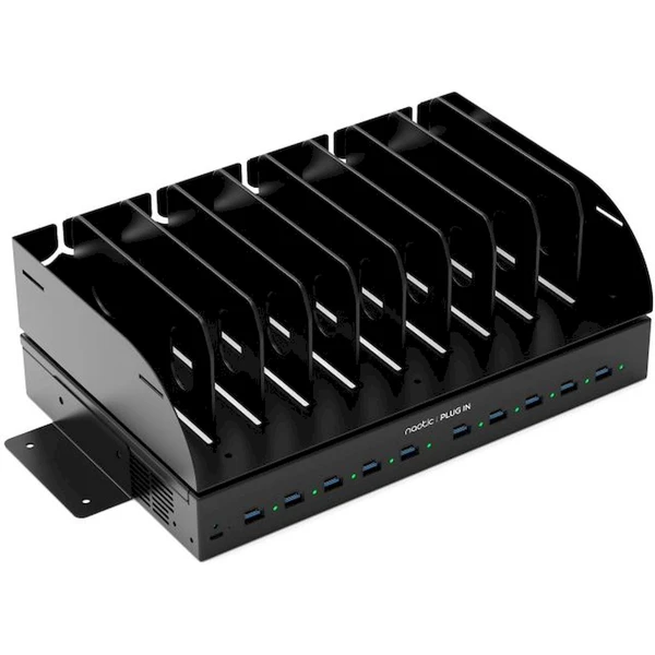 Port Naotic Charging Table 10 nabíjacej stanice pre 10 tabletov/smartphonov - Nabíjačky - Obrázok 358F000J01