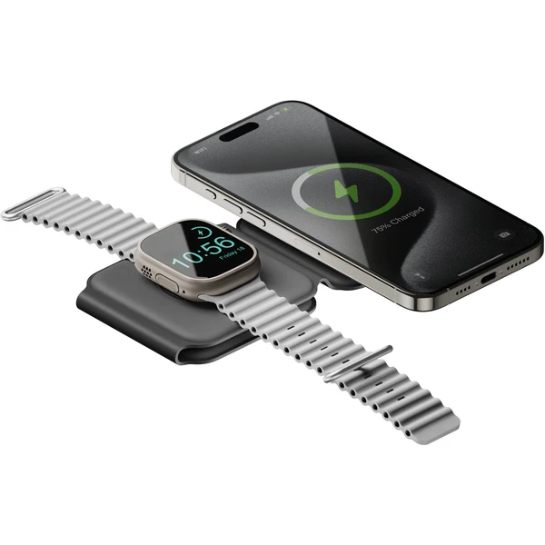 ENERGEA GoMag Trio Plus 3v1 MagSafe nabíjačka sivá - Nabíjačky - Obrázok 35J5000L01