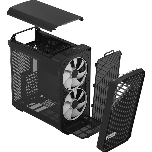 Fractal Design Torrent Compact RGB Black TG Light Tint - Počítačové skrine - Obrázok 35MA100501