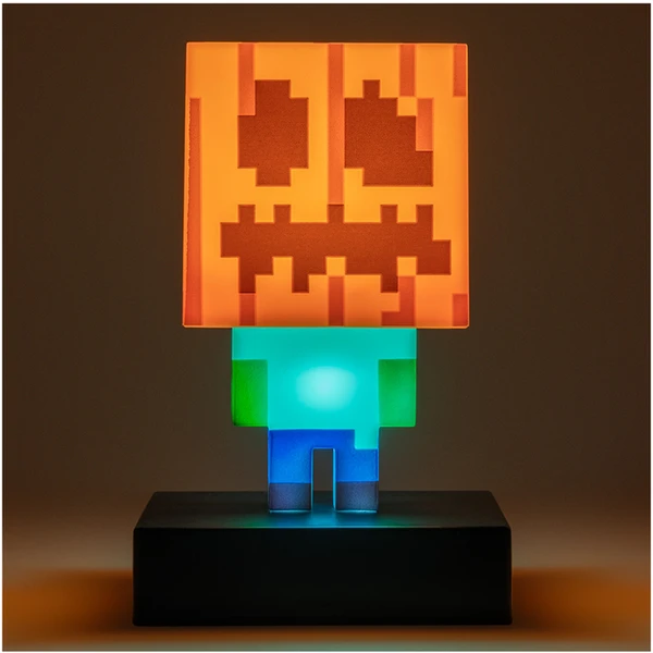 Lampička Paladone Icon Light Minecraft - Pumpkin Creeper - Lampičky - Obrázok 35WI000K01