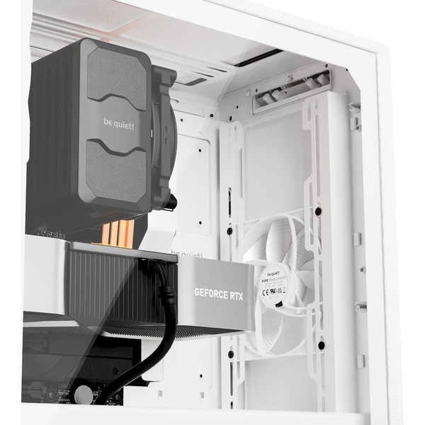 Be quiet! Pure Base 501 Airflow Window biela - Počítačové skrine - Obrázok 35XA000J01