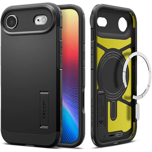 Spigen Tough Armor T MagSafe kryt iPhone Air black - Puzdra - Obrázok 35b4dcc4134246f0b09195c8403e95cd